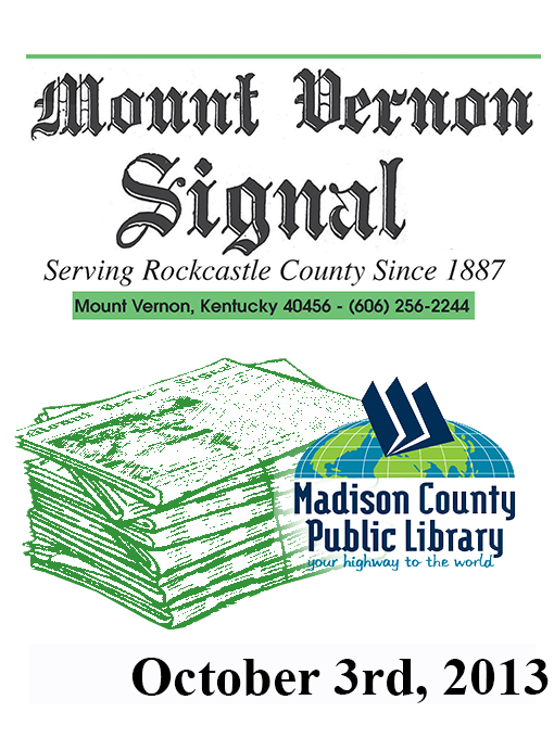 Title details for Mount Vernon Signal 10/03/2013 by Perlina M. Anderkin - Available